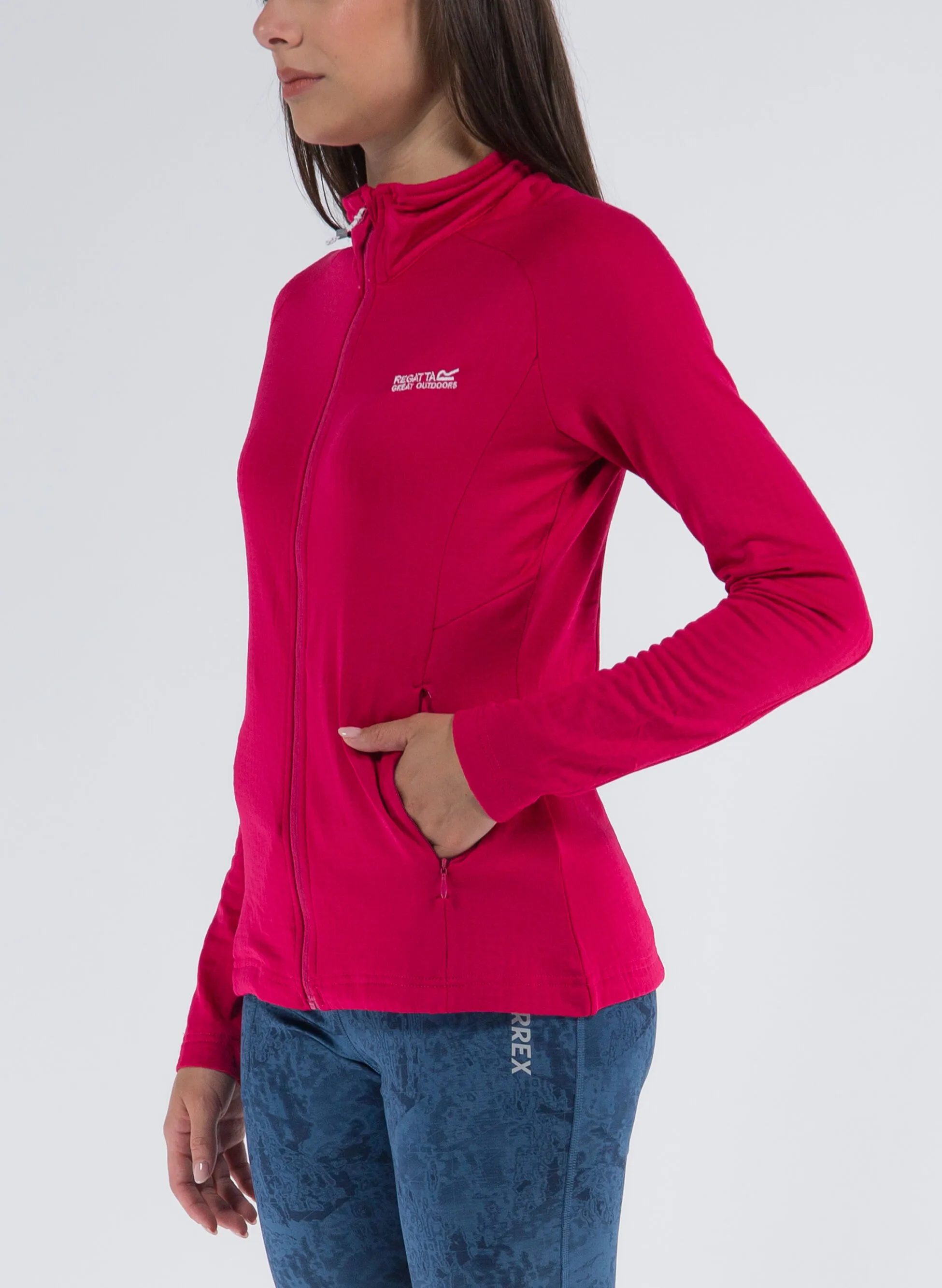 felpa pile higton lite ii full zip