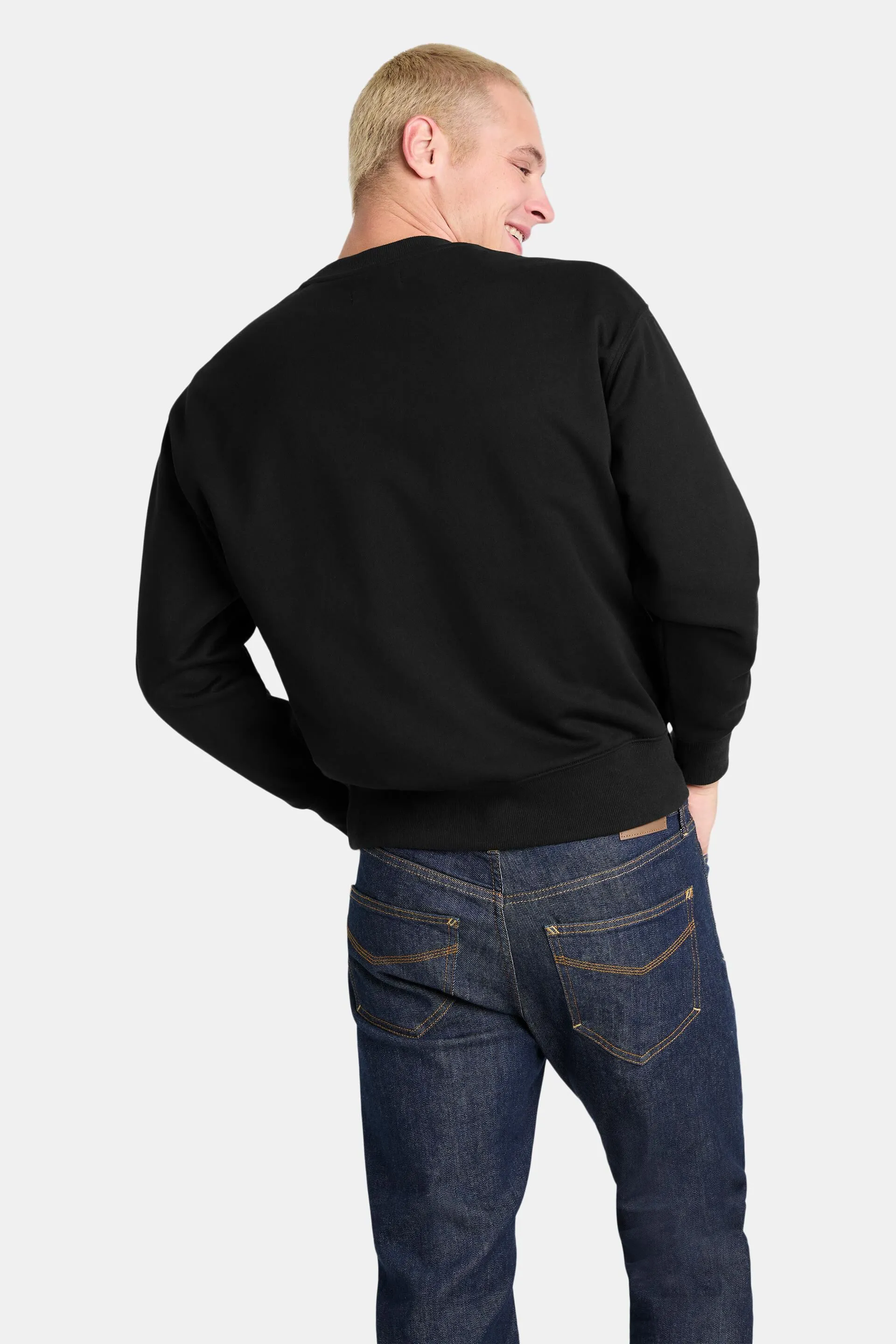 Felpa unisex con logo in pile di cotone