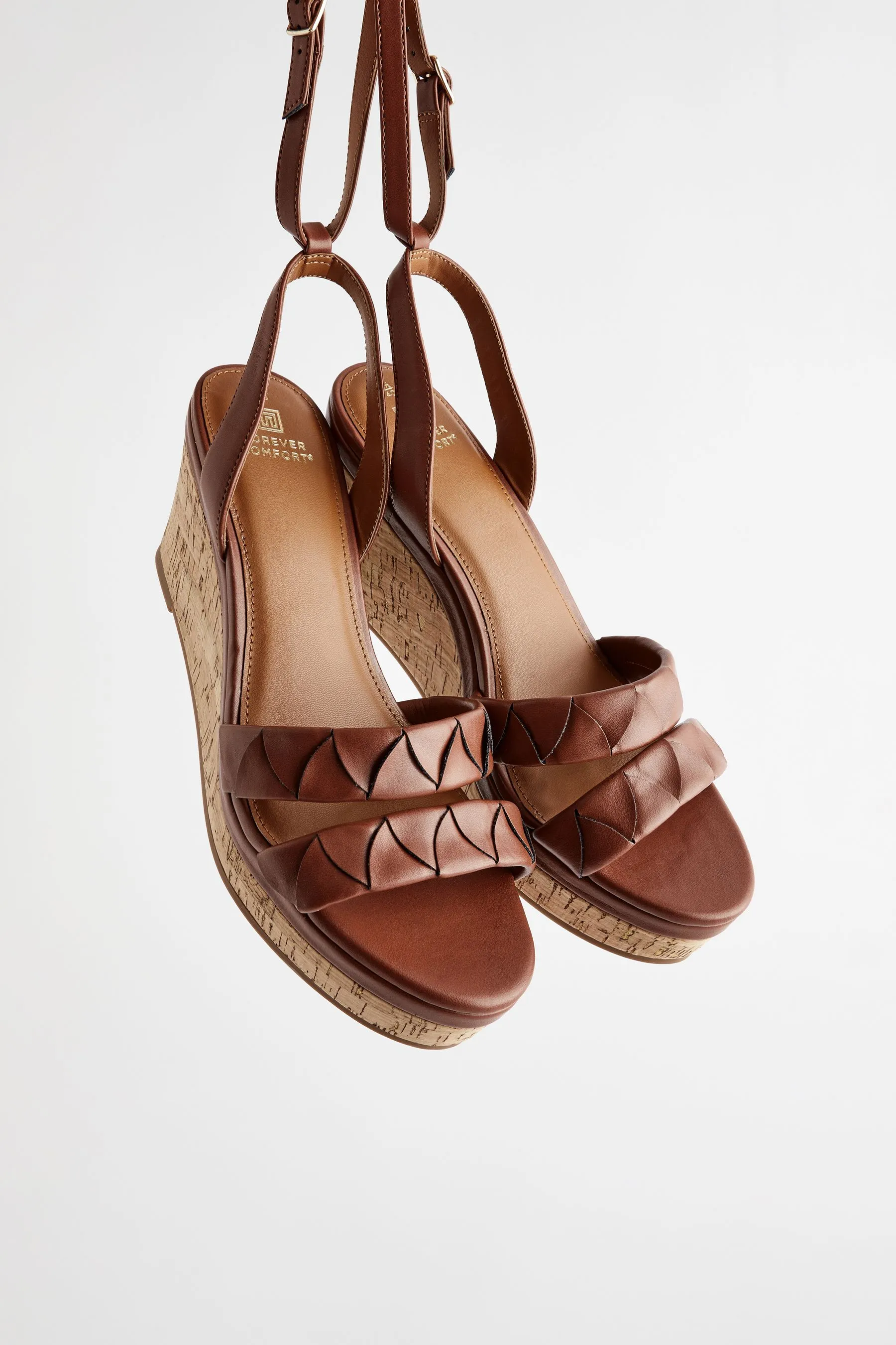 Forever Comfort® - Zeppe con doppio cinturino