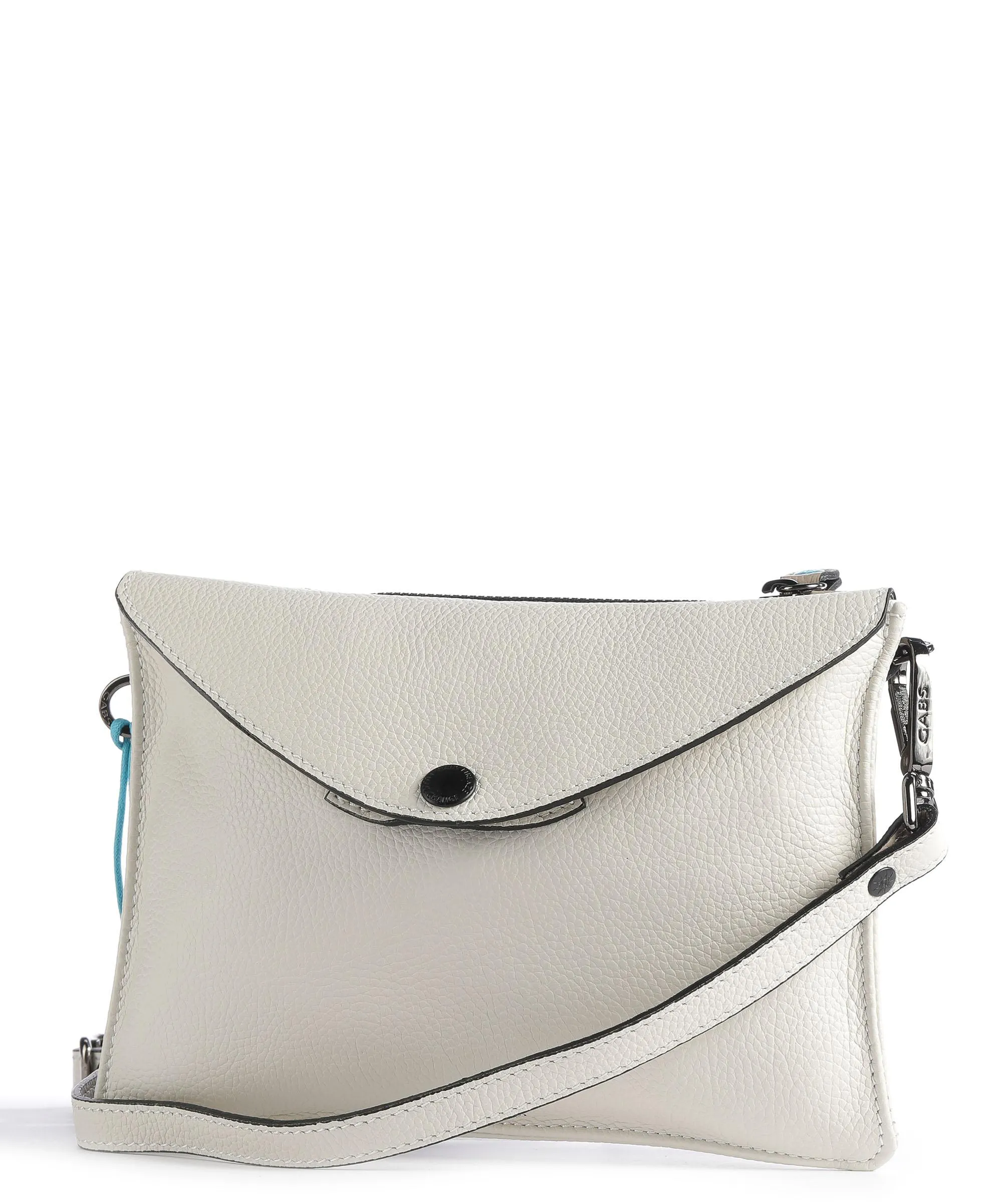  Gabs Bogota Jasmine M Borsa a tracolla pelle di vitello grana beige/bianco  