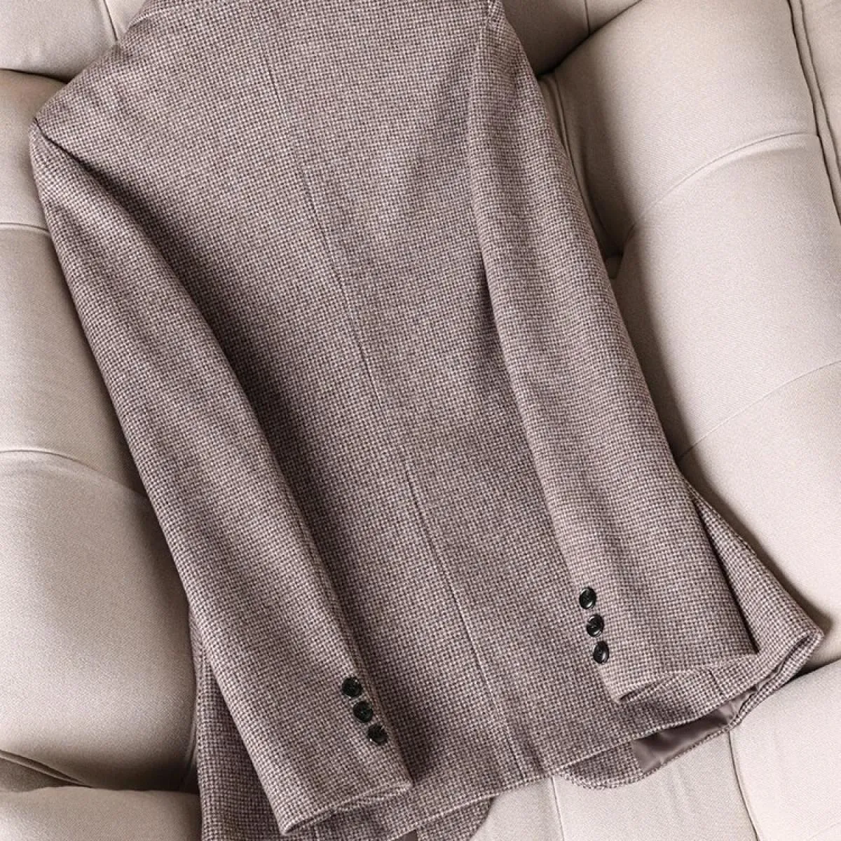 Giacca blazer da donna Giacca marrone Giacca casual da donna marrone chiaro Giacca da donna marrone chiaro