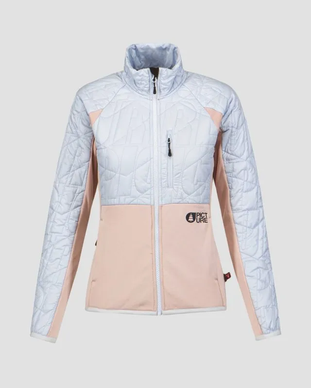 Giacca ibrida blu-beige da donna Picture Organic Clothing Tehanie Primaloft