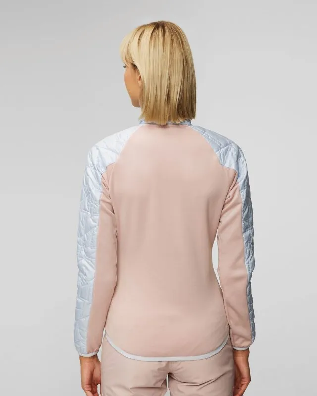 Giacca ibrida blu-beige da donna Picture Organic Clothing Tehanie Primaloft