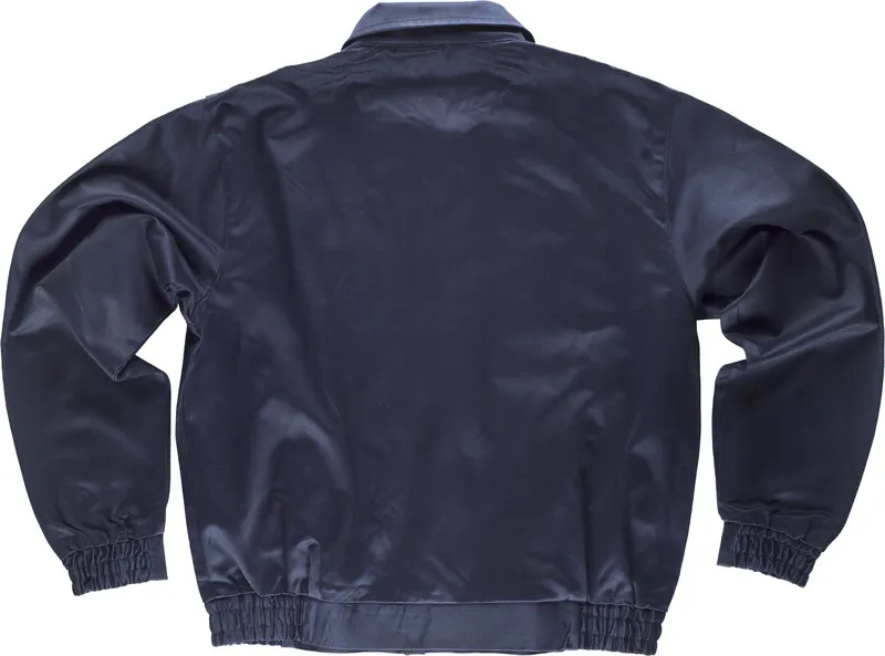 Giacca ignifuga e antistatica 100% cotone ignifugo EN11612 E ANTISTATICO EN1149 Navy