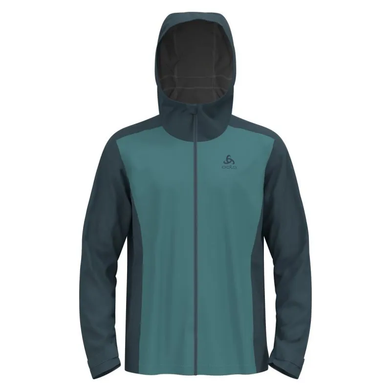 Giacca Odlo GIACCA HARDSHELL AEGIS 2.5L WATERPROOF (dark slate - arctic) uomo