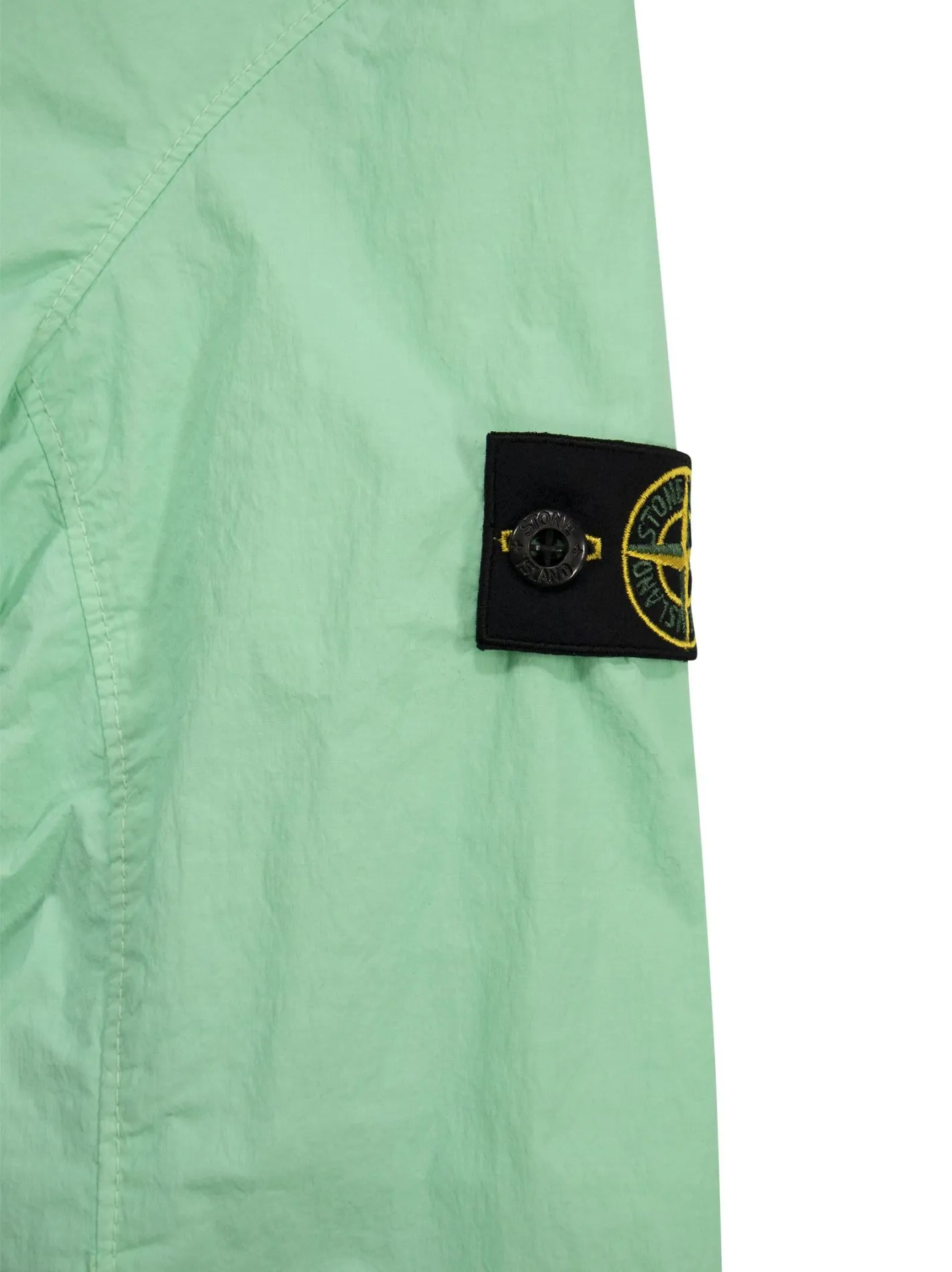 Giubbotto con cappuccio e badge