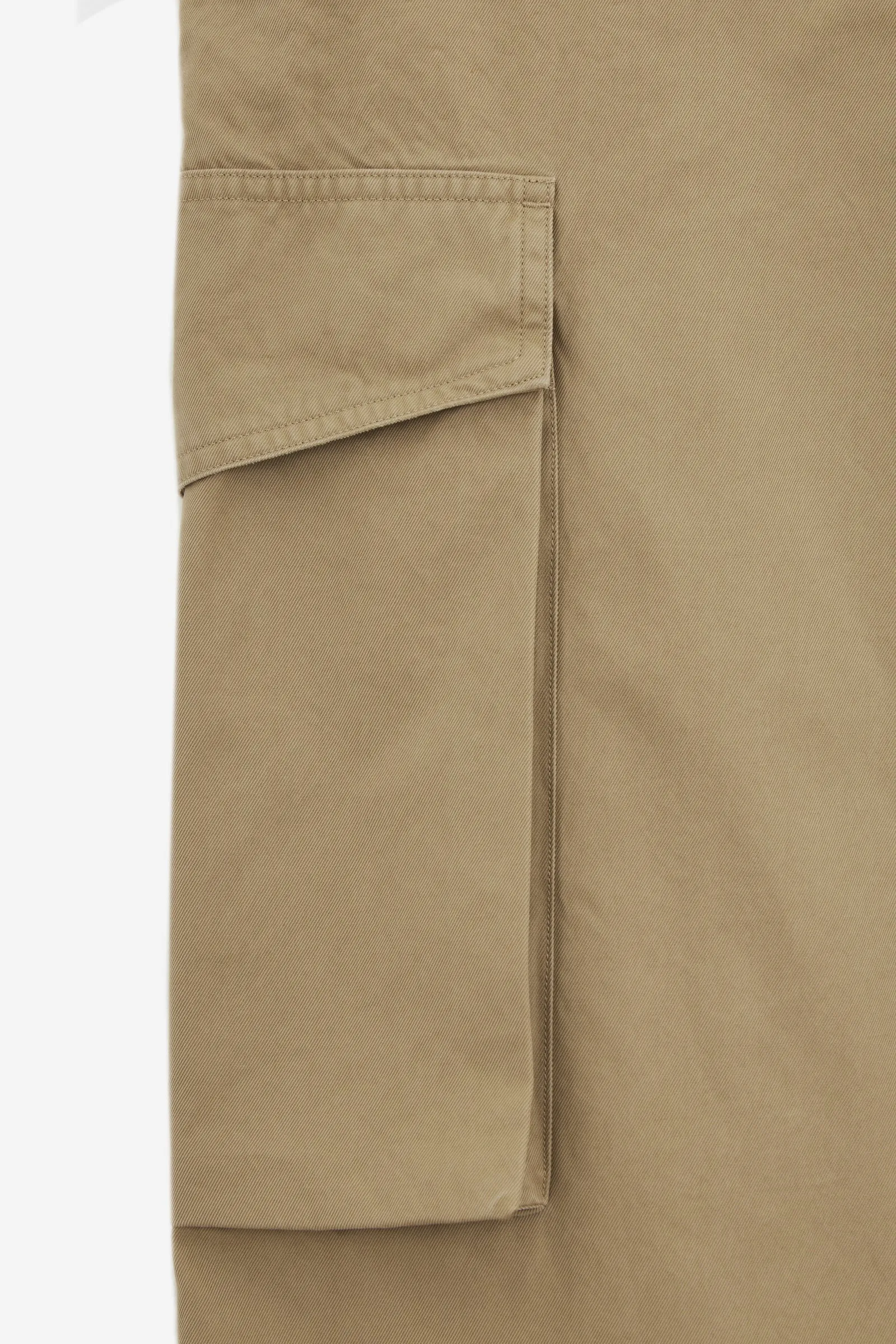 Gonna SKILT LONG in cotone beige