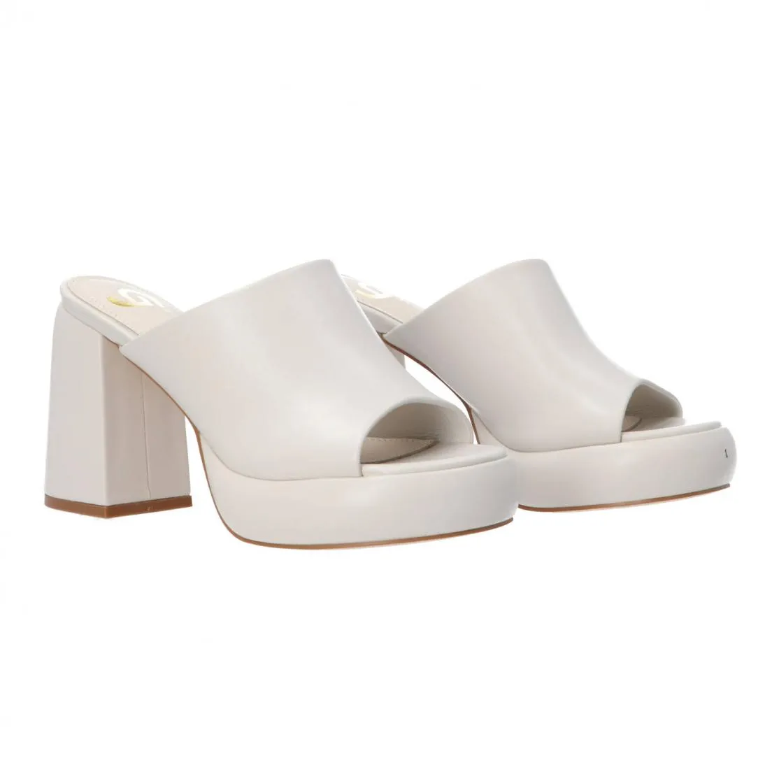 GU241 sabot tacco largo Off white
