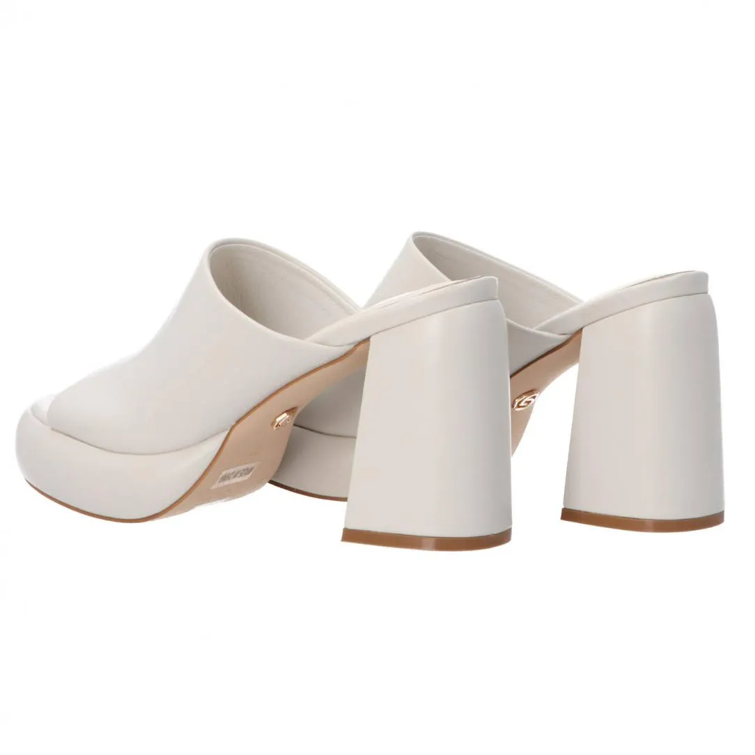 GU241 sabot tacco largo Off white