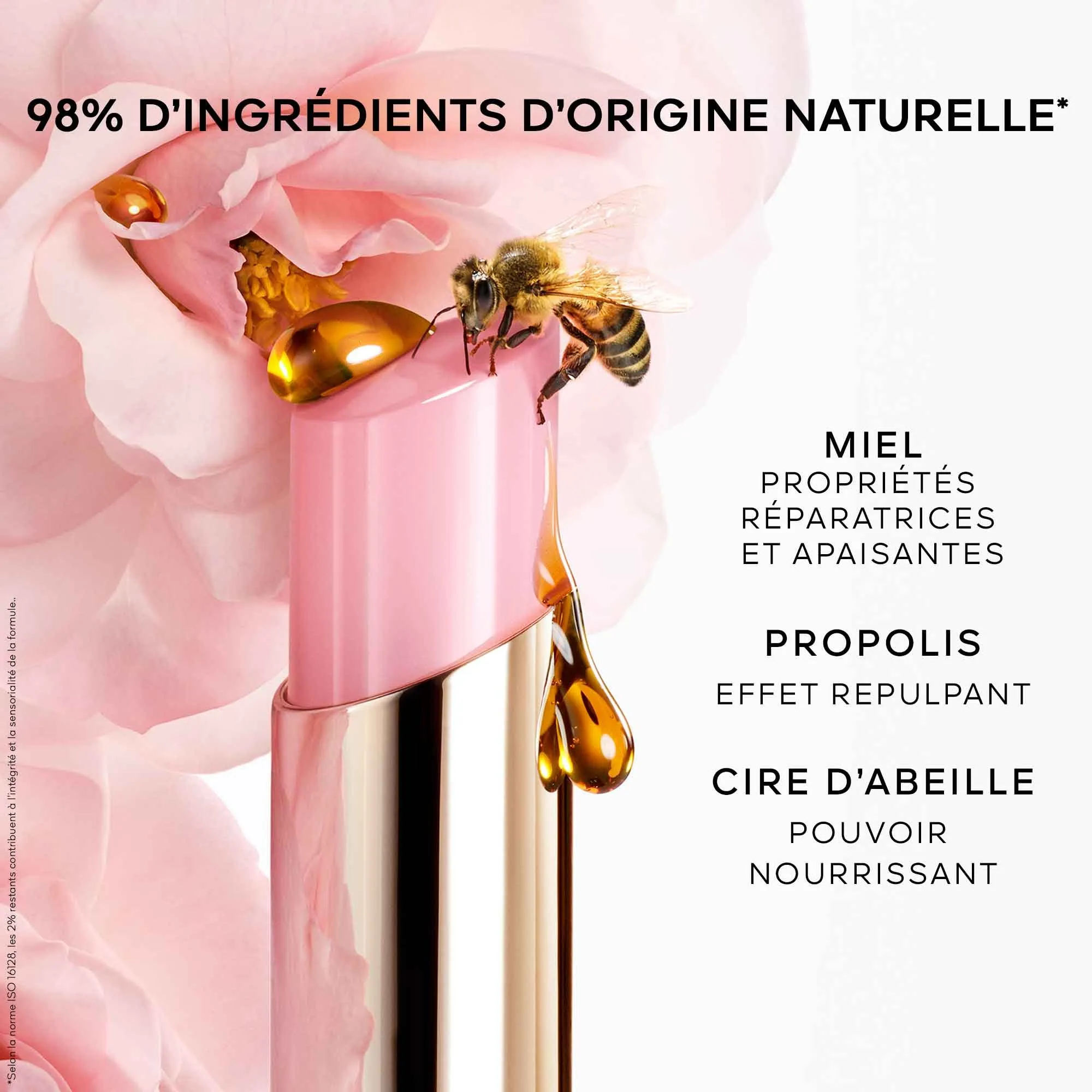  GUERLAIN   KissKiss Bee Glow - Balsamo labbra colorato infuso al miele 98 di origine naturale |  - 775 POPPY GLOW
