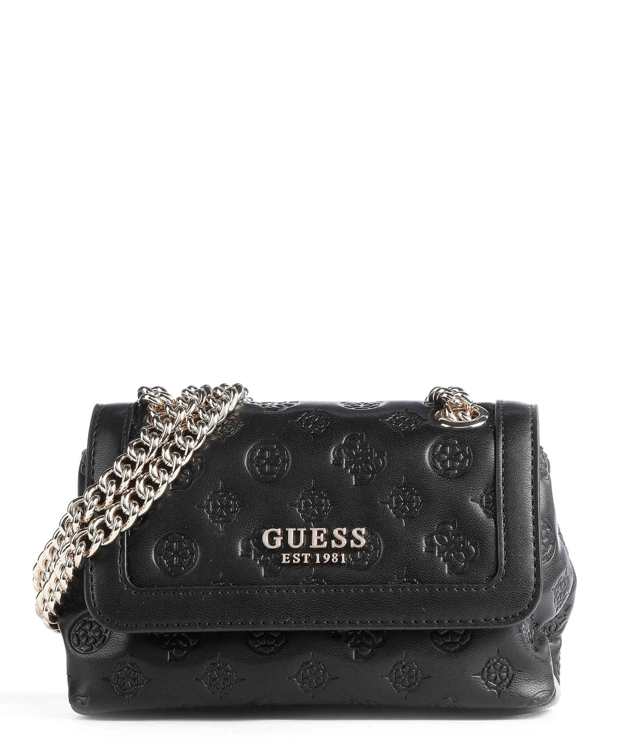  Guess Abey Borsa a spalla pelle sintetica nero  