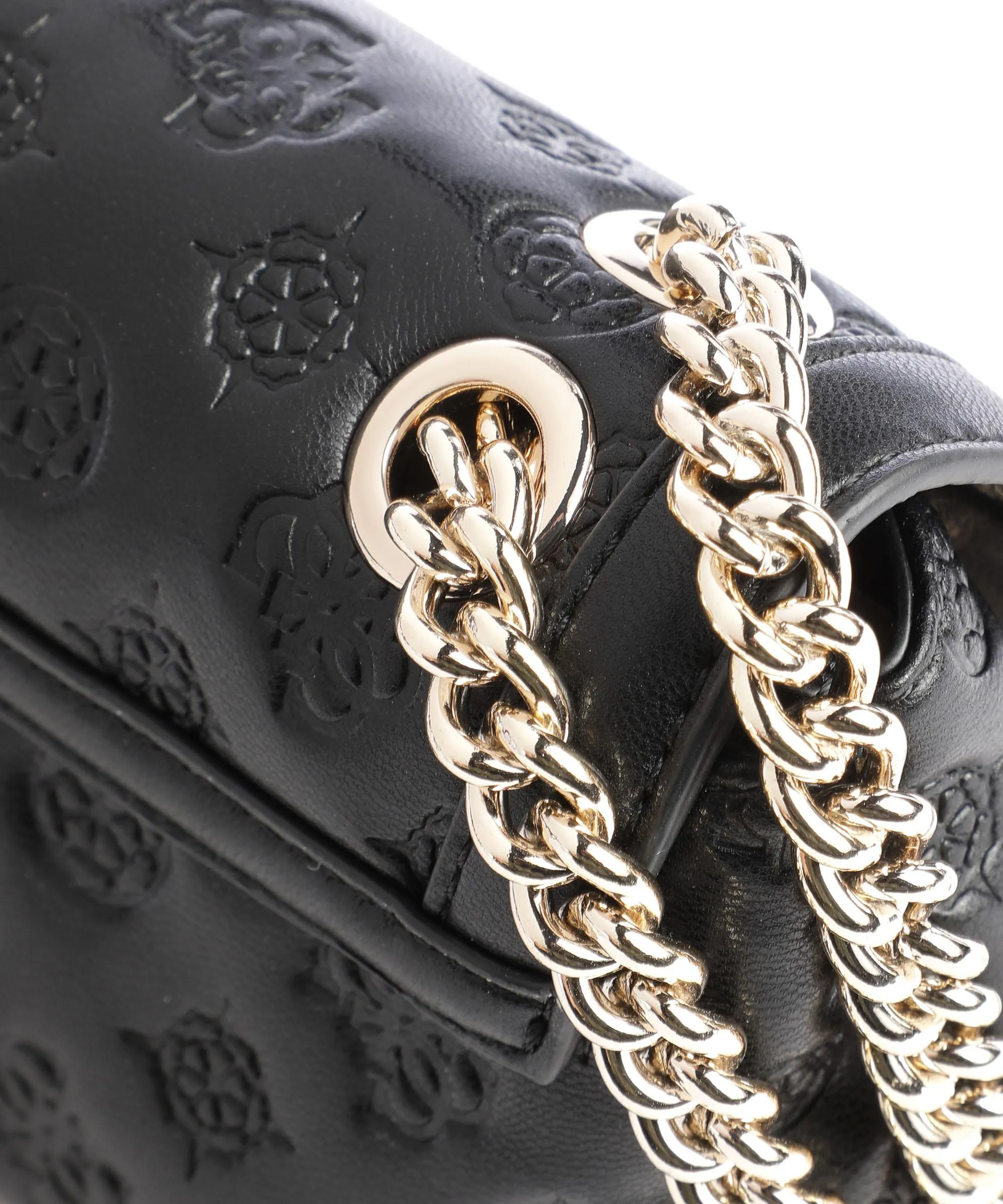 Guess Abey Borsa a spalla pelle sintetica nero  