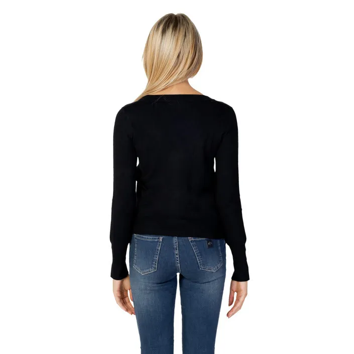 Guess cardigan  nero scollo a v  