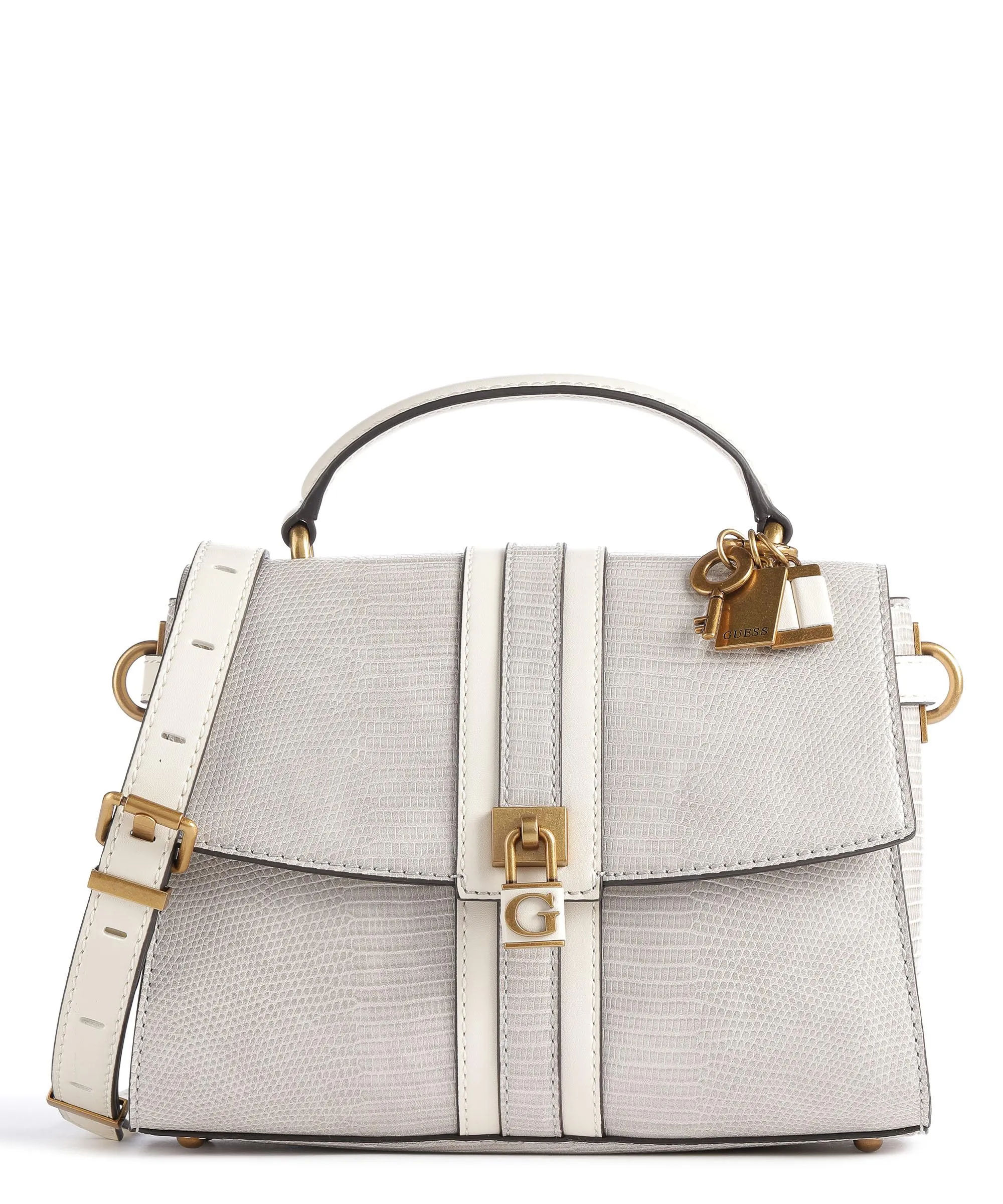  Guess Ginevra Borsa a mano pelle sintetica grigio  