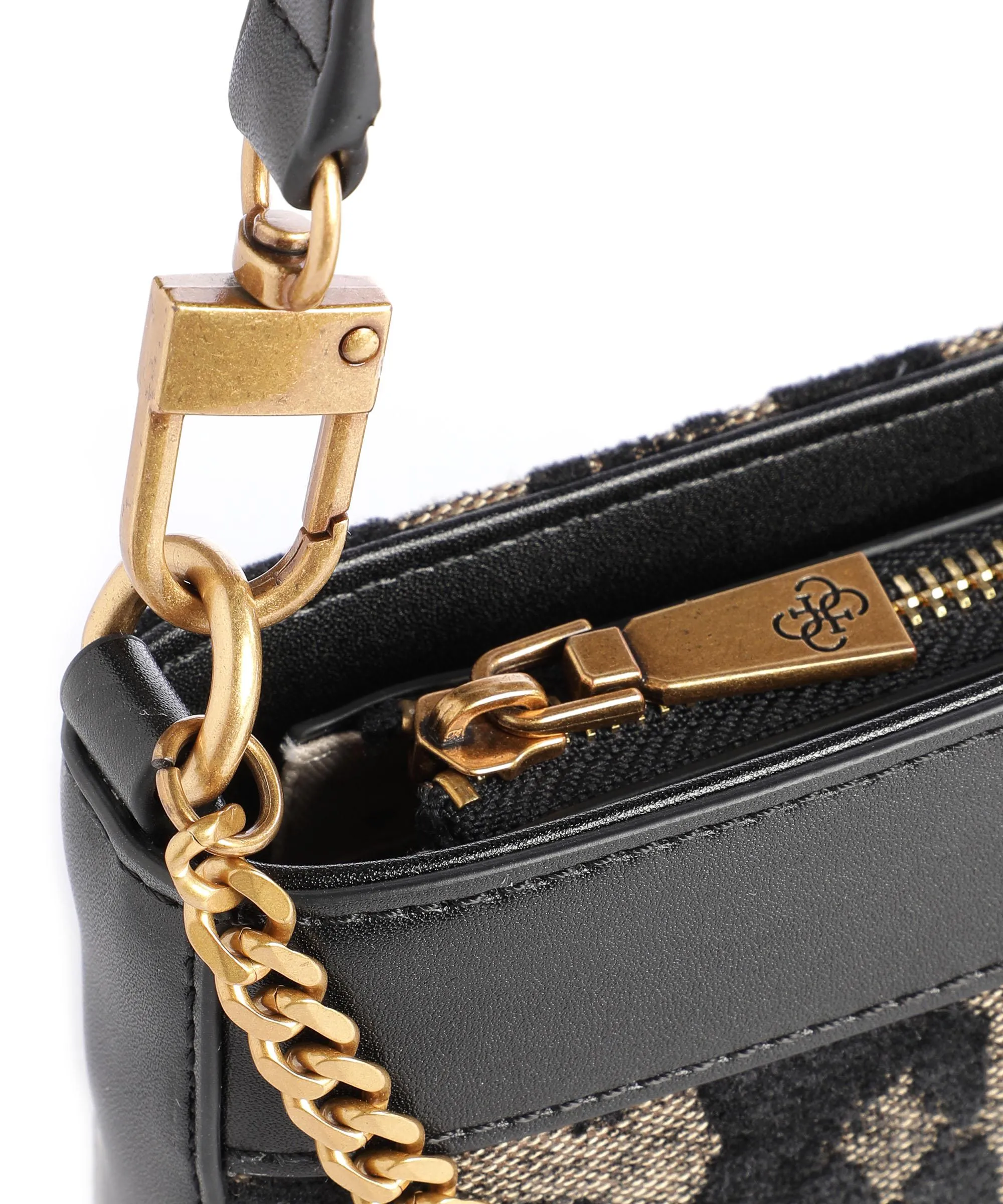  Guess Katey Borsa a spalla poliestere nero  