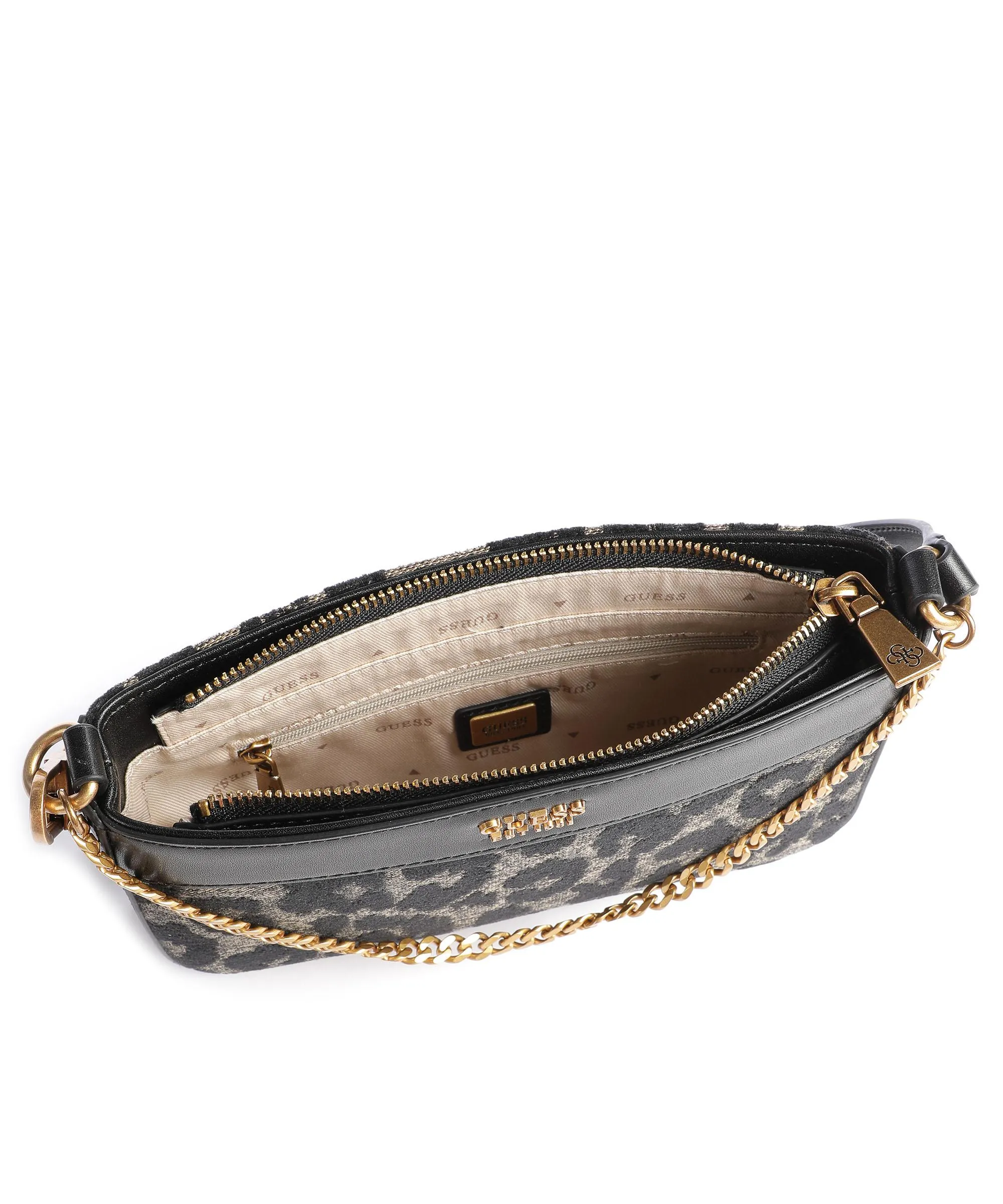  Guess Katey Borsa a spalla poliestere nero  