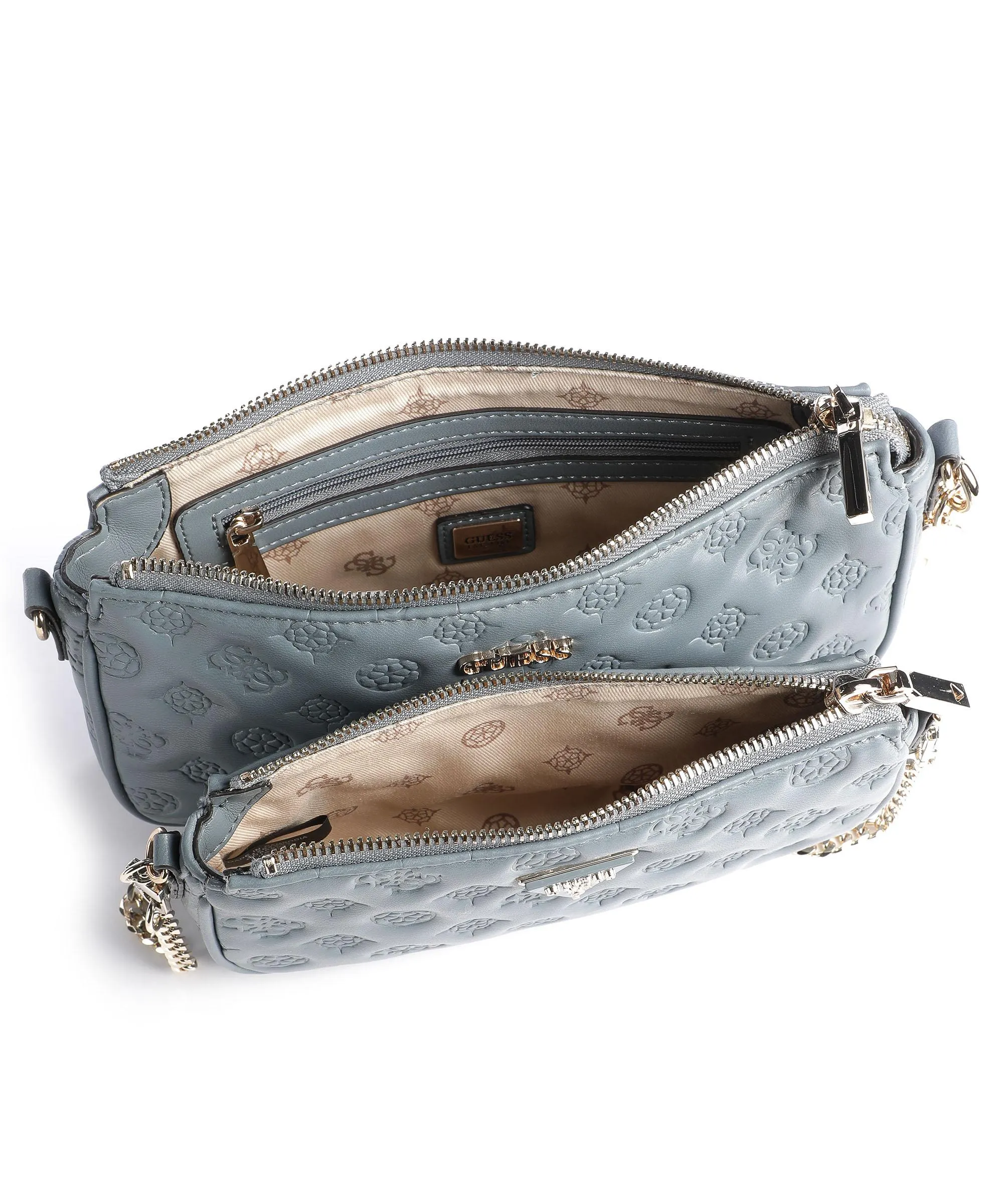  Guess La Femme Borsa a tracolla pelle sintetica grigio-blu  