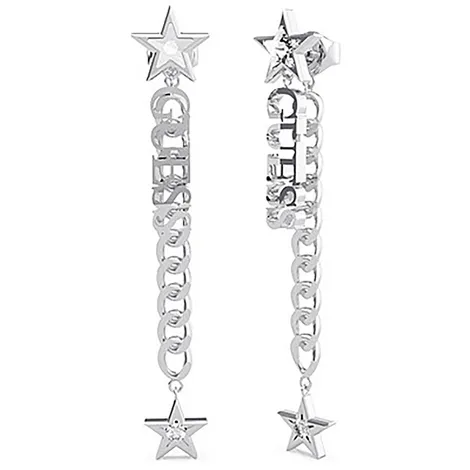GUESS Orecchini stella Guess in acciaio 