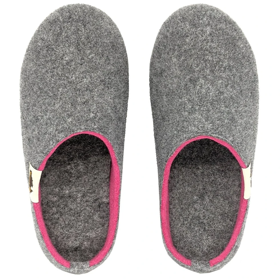     Gumbies Outback - Grey & Pink