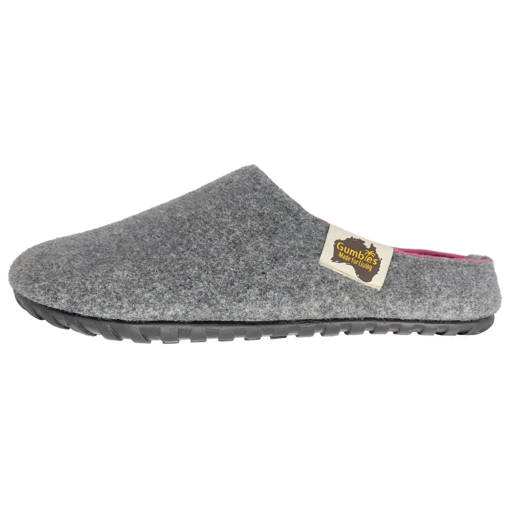     Gumbies Outback - Grey & Pink