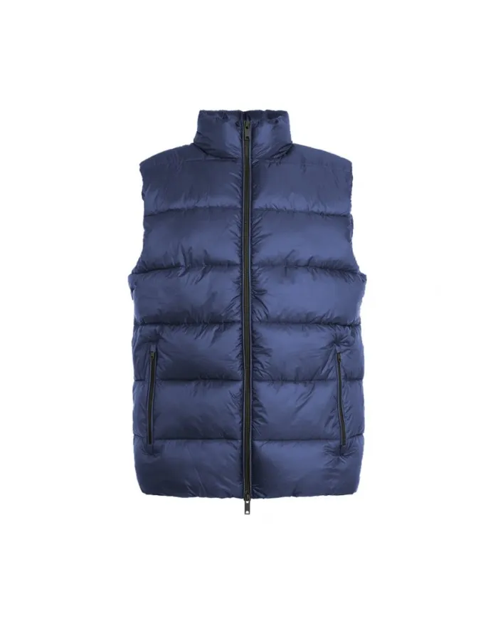 HOMEWARD Gilet uomo HWMCW2018 HAWKE A-EE Nylon imbottitura sonora eco-friendly 02 OCEANO