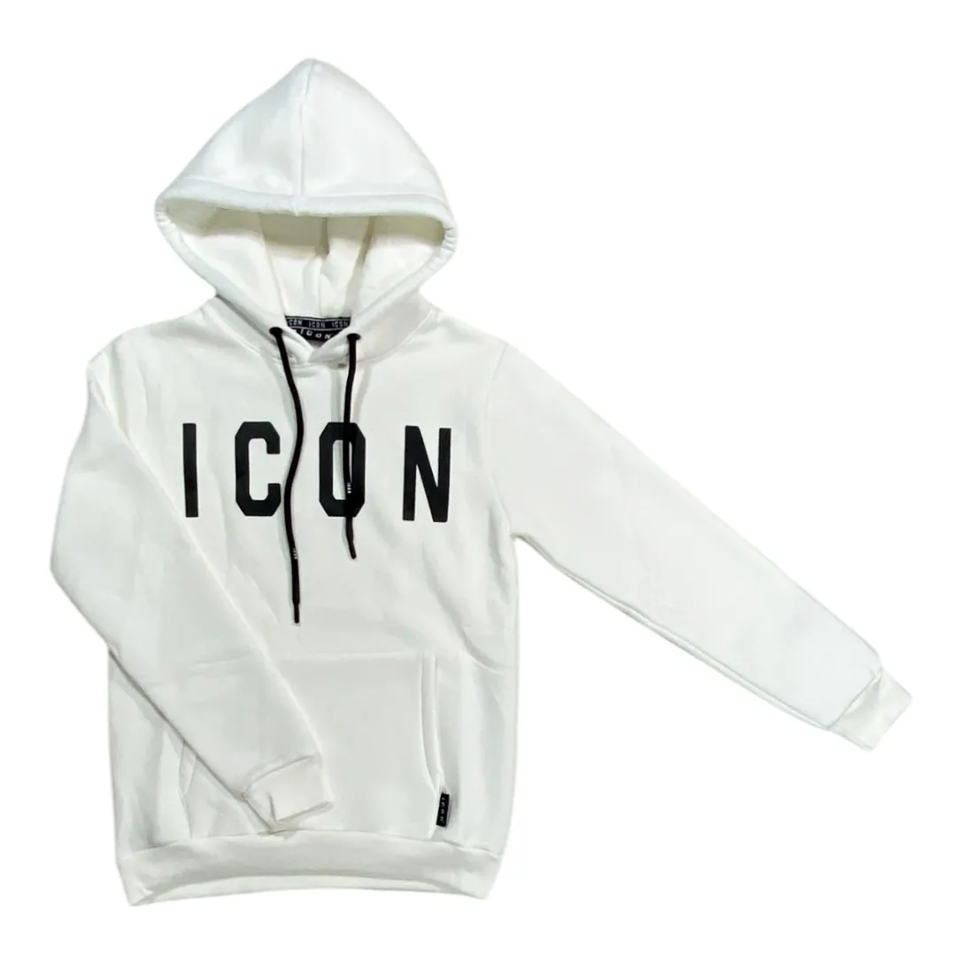   Icon felpa con cappuccio unisex IU9016FC-B 