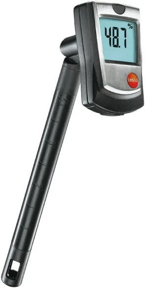 Igrometro Testo 605-H1, +50°C max., 95%RH max.