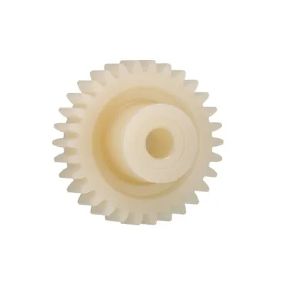 Ingranaggio cilindrico Igus, modulo 2, 42 denti, passo Ø 84mm, semigiunto Ø 26mm, foro Ø 12mm, in Igutek P360