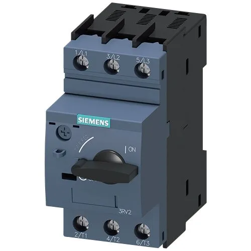 Interruttore di sicurezza elettronico Siemens, 6.3A, 3 canali, Montaggio Guida DIN, 3RV2