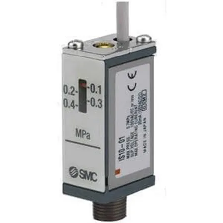 Interruttore per vuoto SMC, 1bar min, 6 bar max