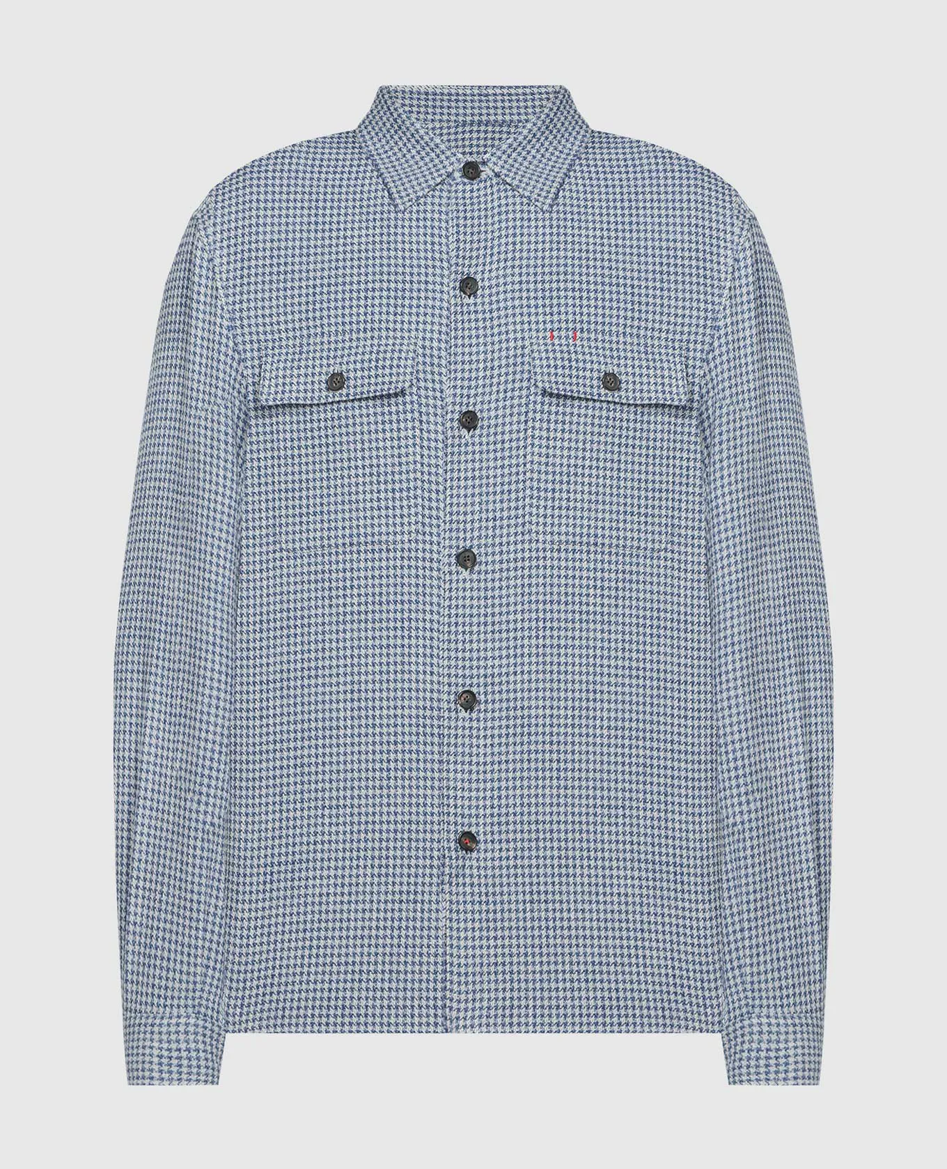ISAIA Camicia fantasia blu OSH00997330