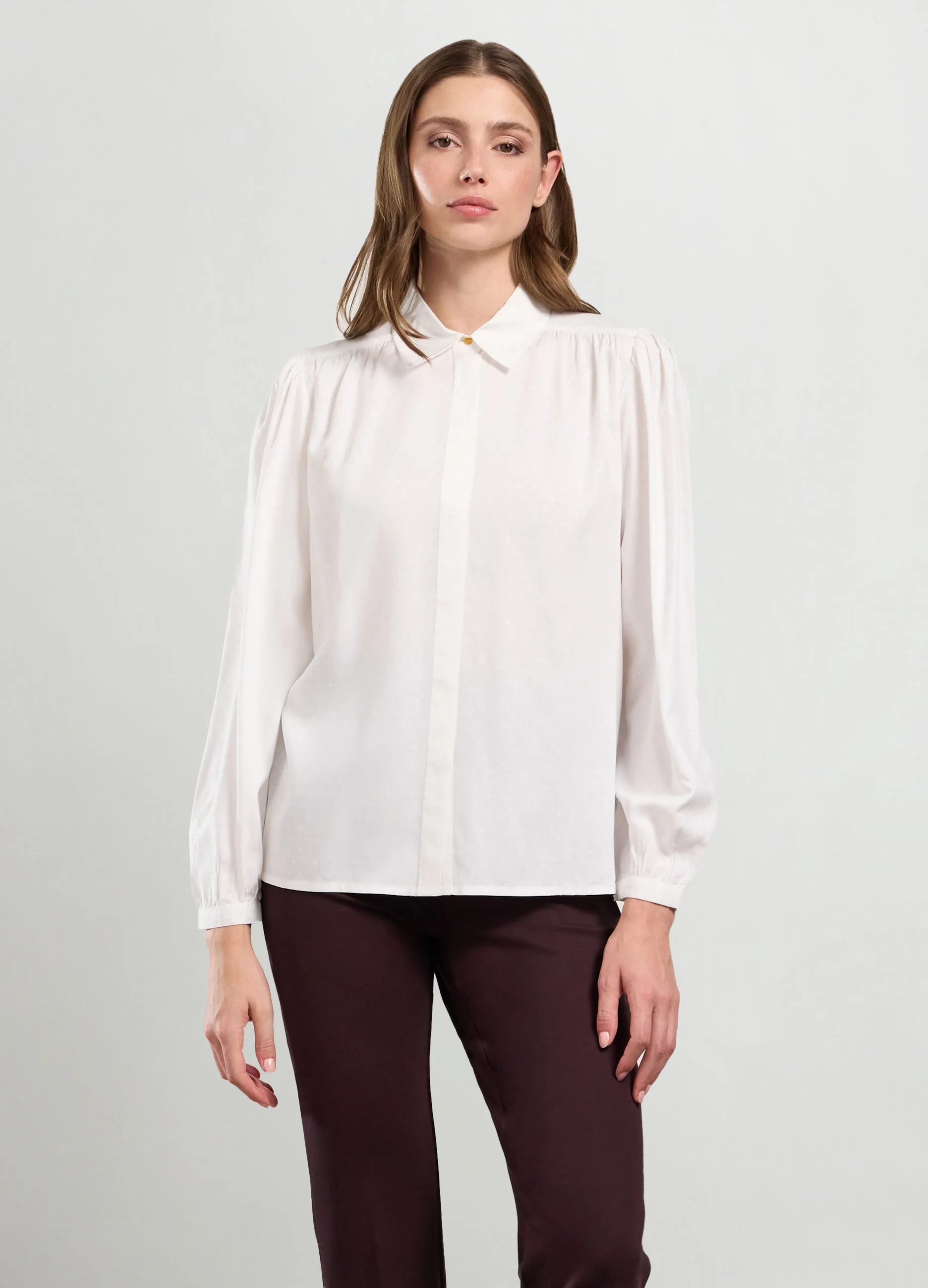 IWIE  Camicia in pura viscosa donna