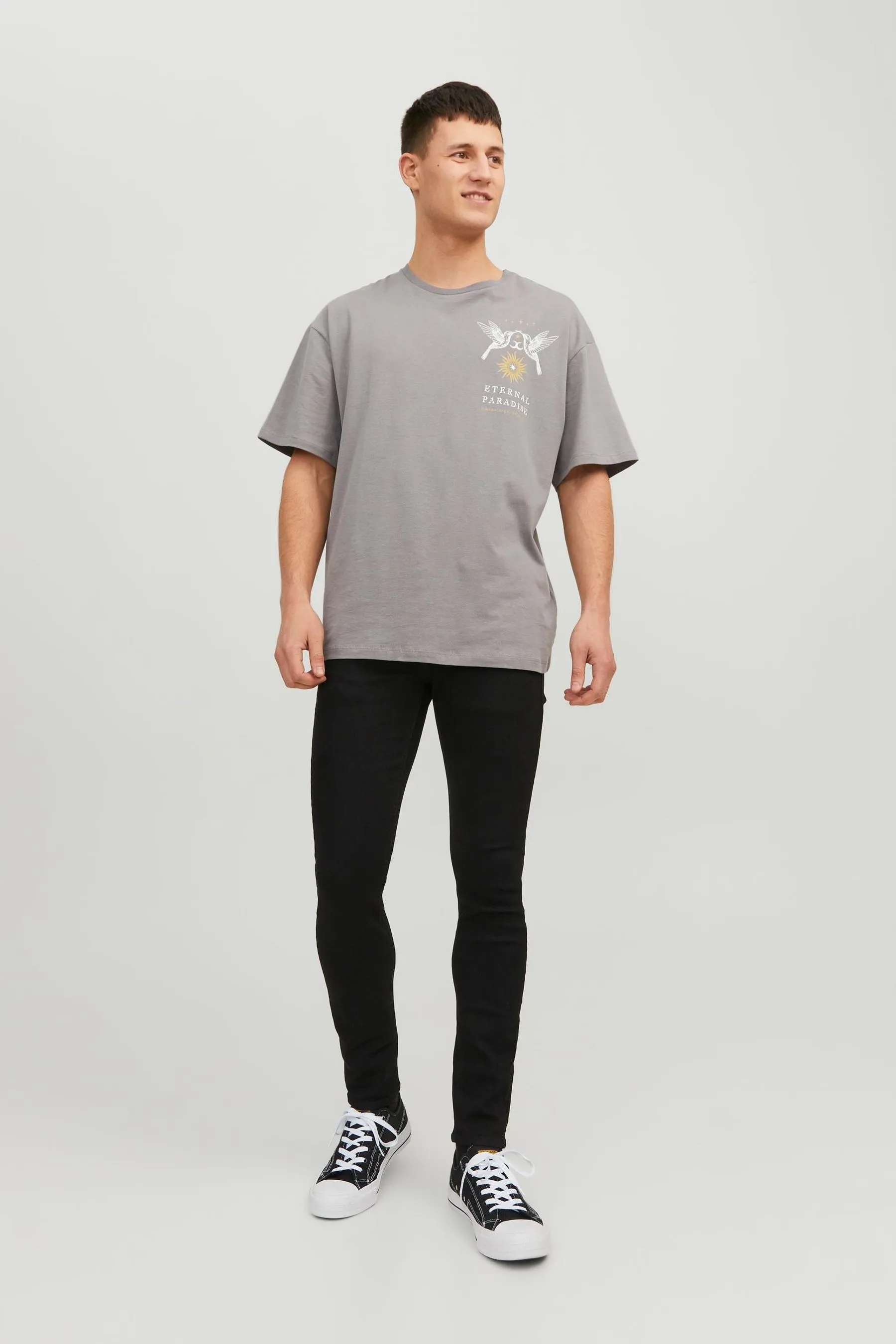 JACK & JONES - Liam - Jeans vestibilità skinny    