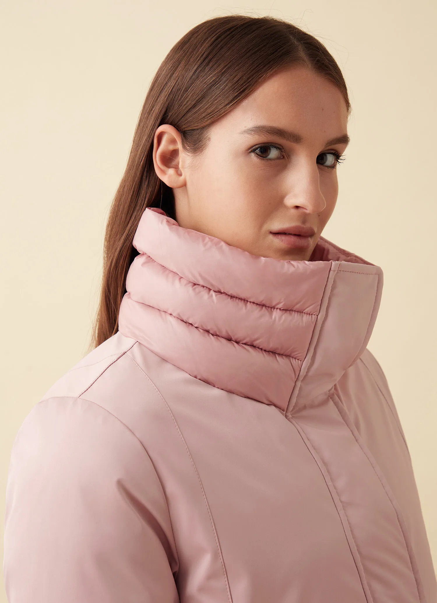 Jacket in two Recycled Essentials fabrics