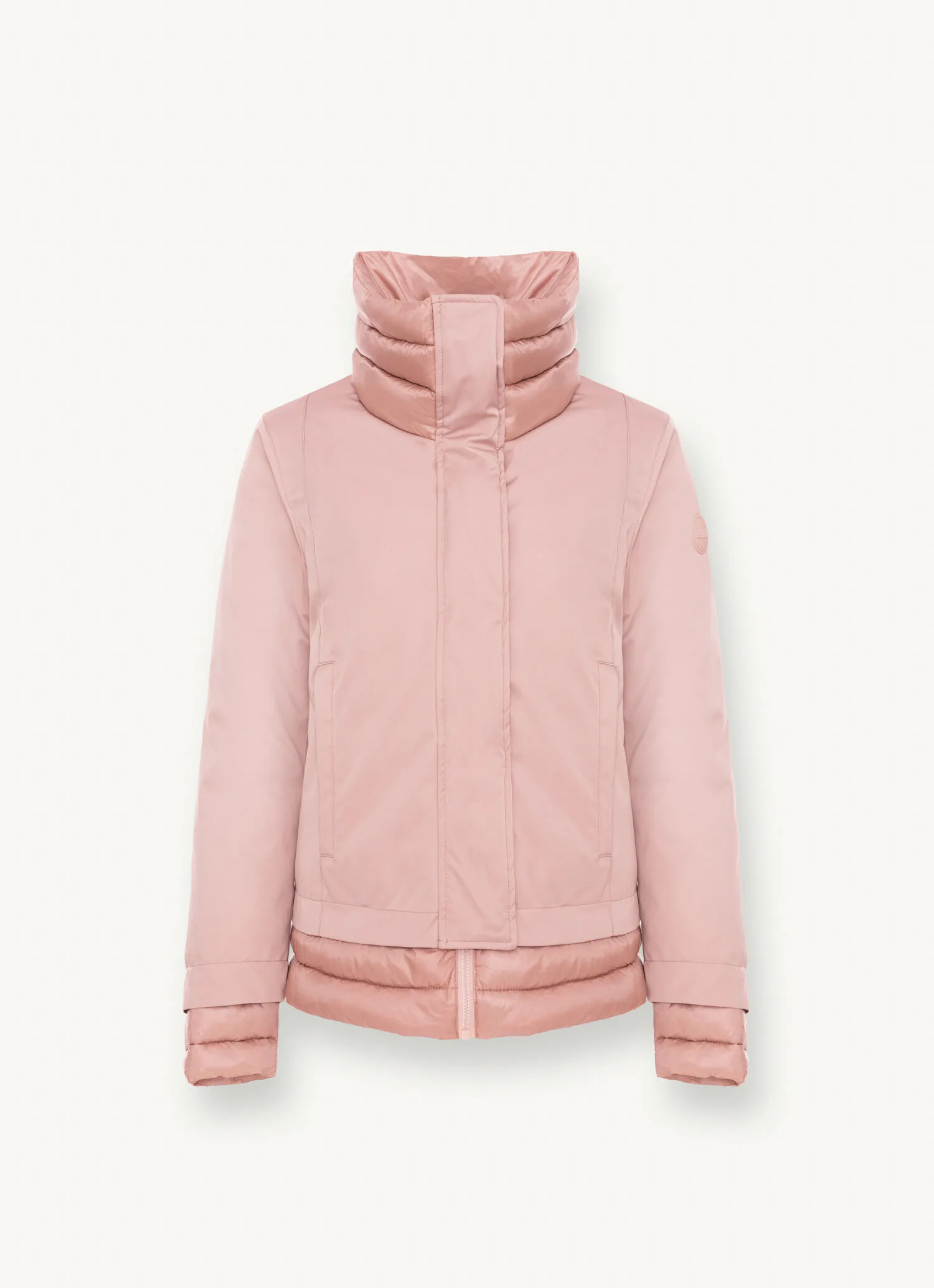 Jacket in two Recycled Essentials fabrics