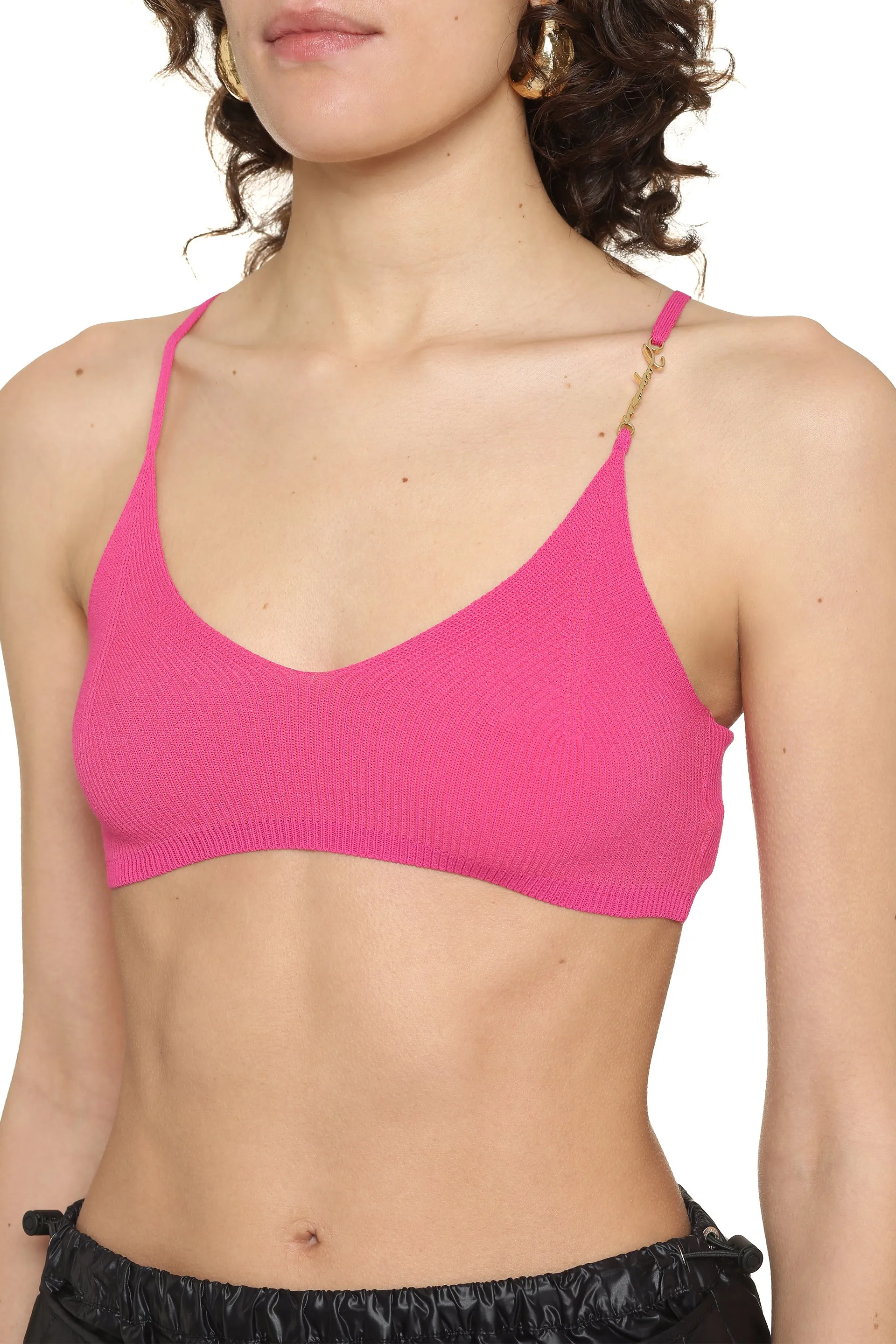 Jacquemus Crop-top Pralu in maglia