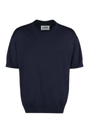 Jil Sander Maglione a maniche corte in lana