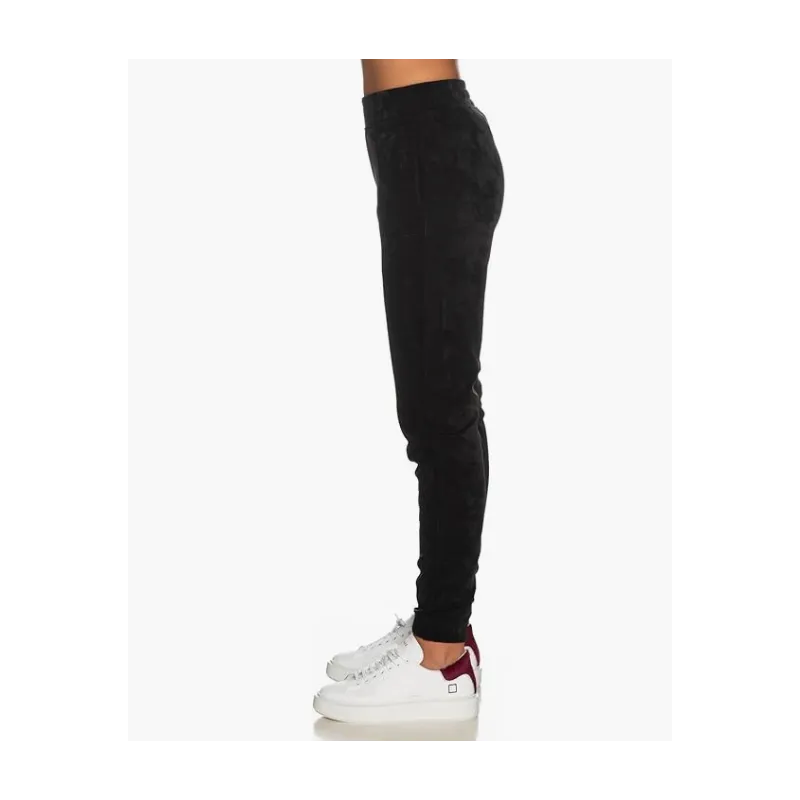 JOGGER SCAMOSCIATO NERO