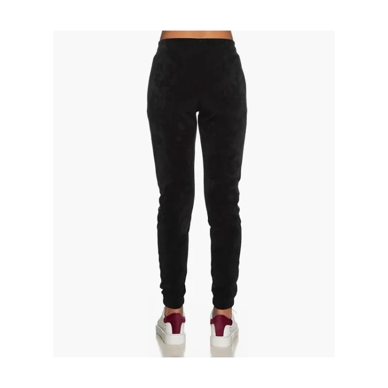 JOGGER SCAMOSCIATO NERO