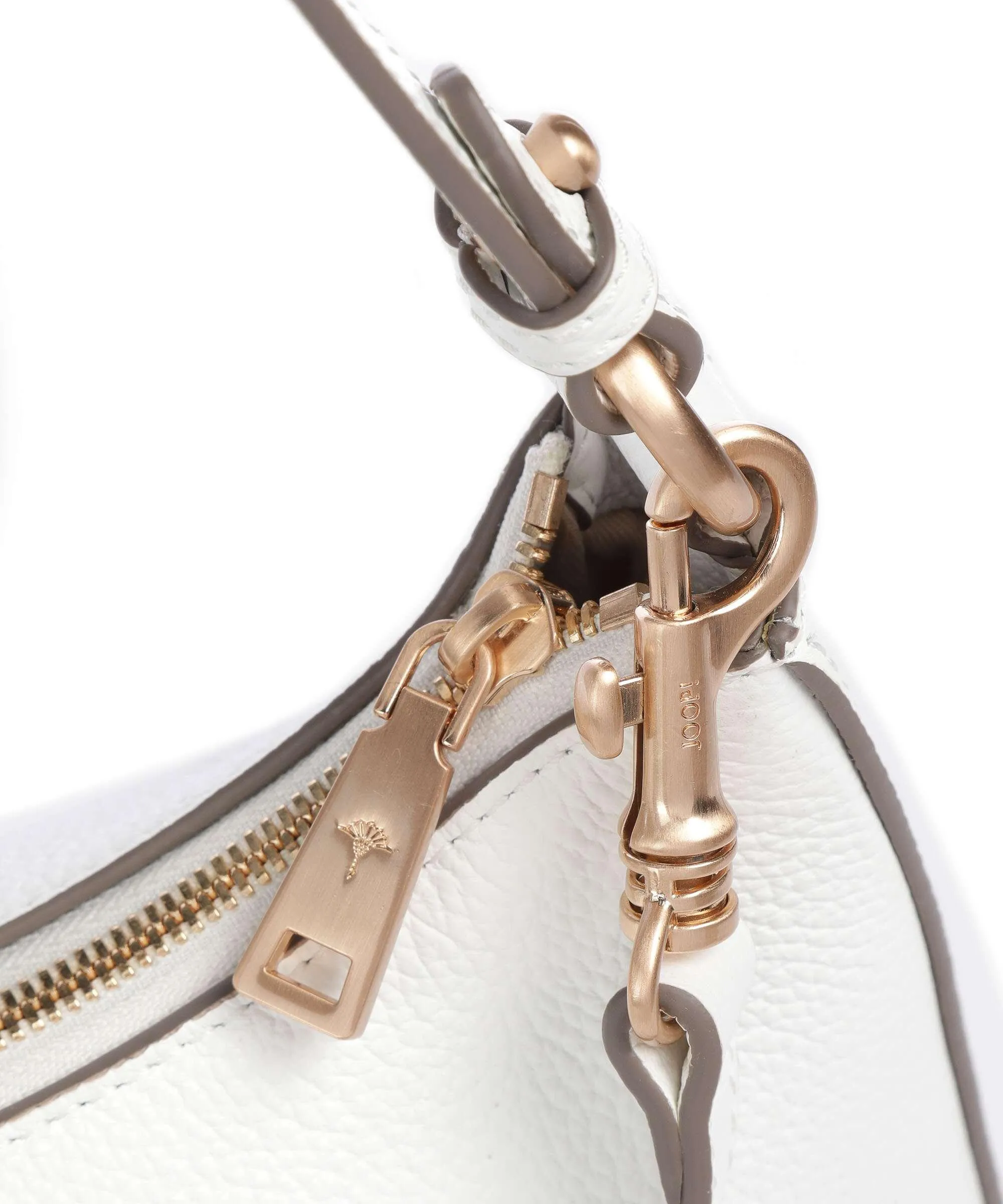  JOOP! Estate Loreen Borsa hobo pelle granulata bianco  