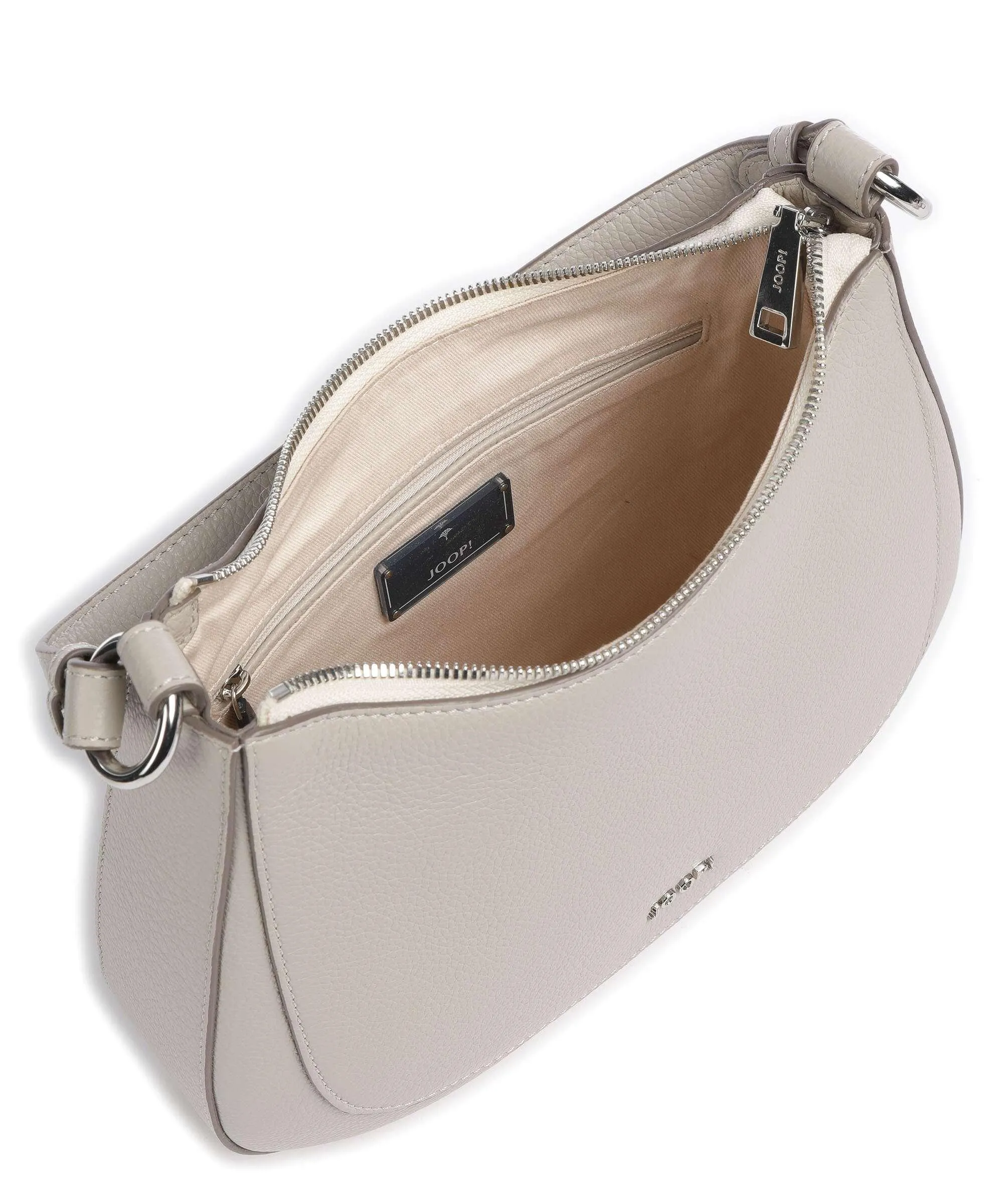  JOOP! Estate Loreen Borsa hobo pelle granulata grigio chiaro  
