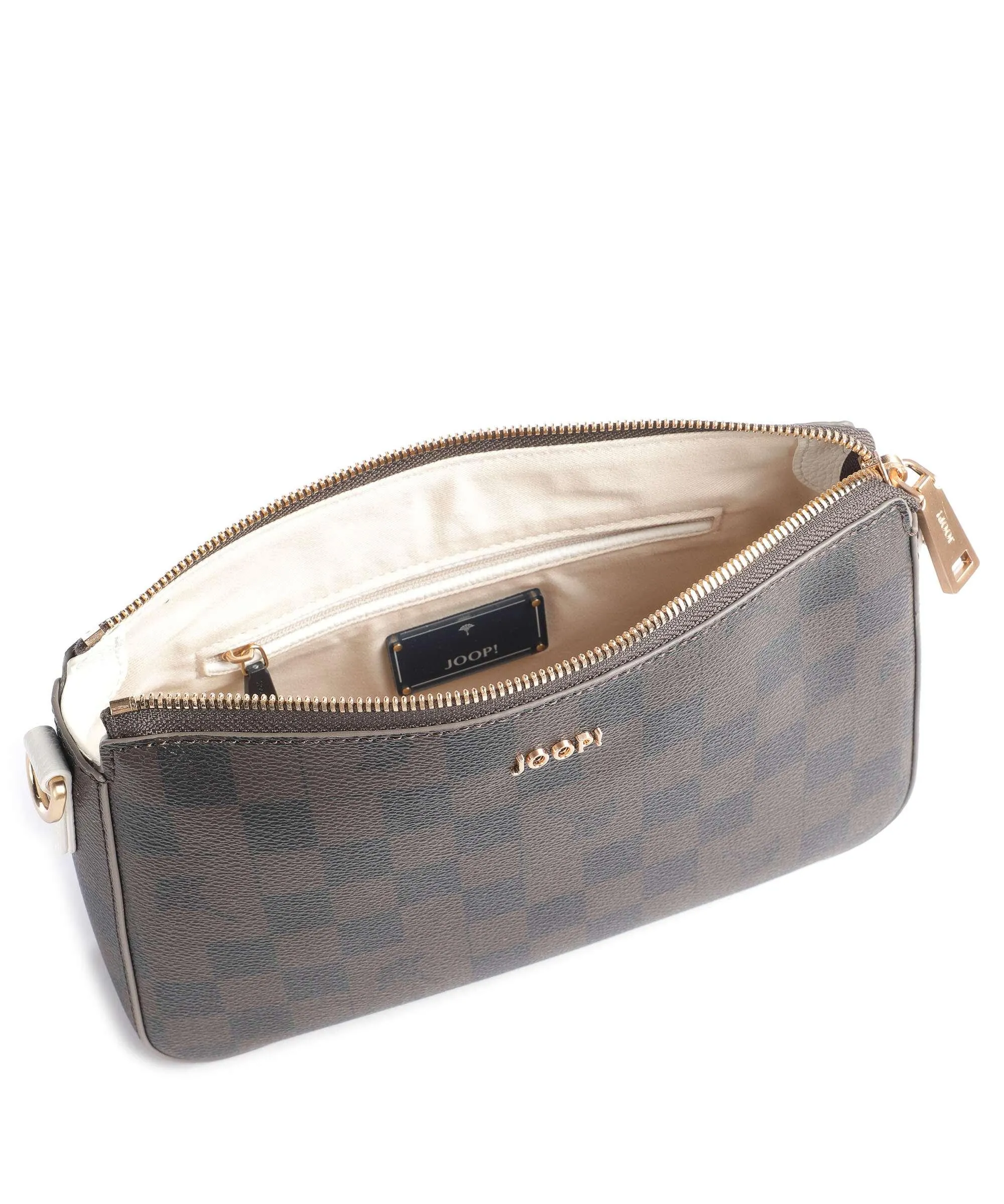  JOOP! Piazza Edition Jasmina Borsa a tracolla pelle sintetica marrone scuro  