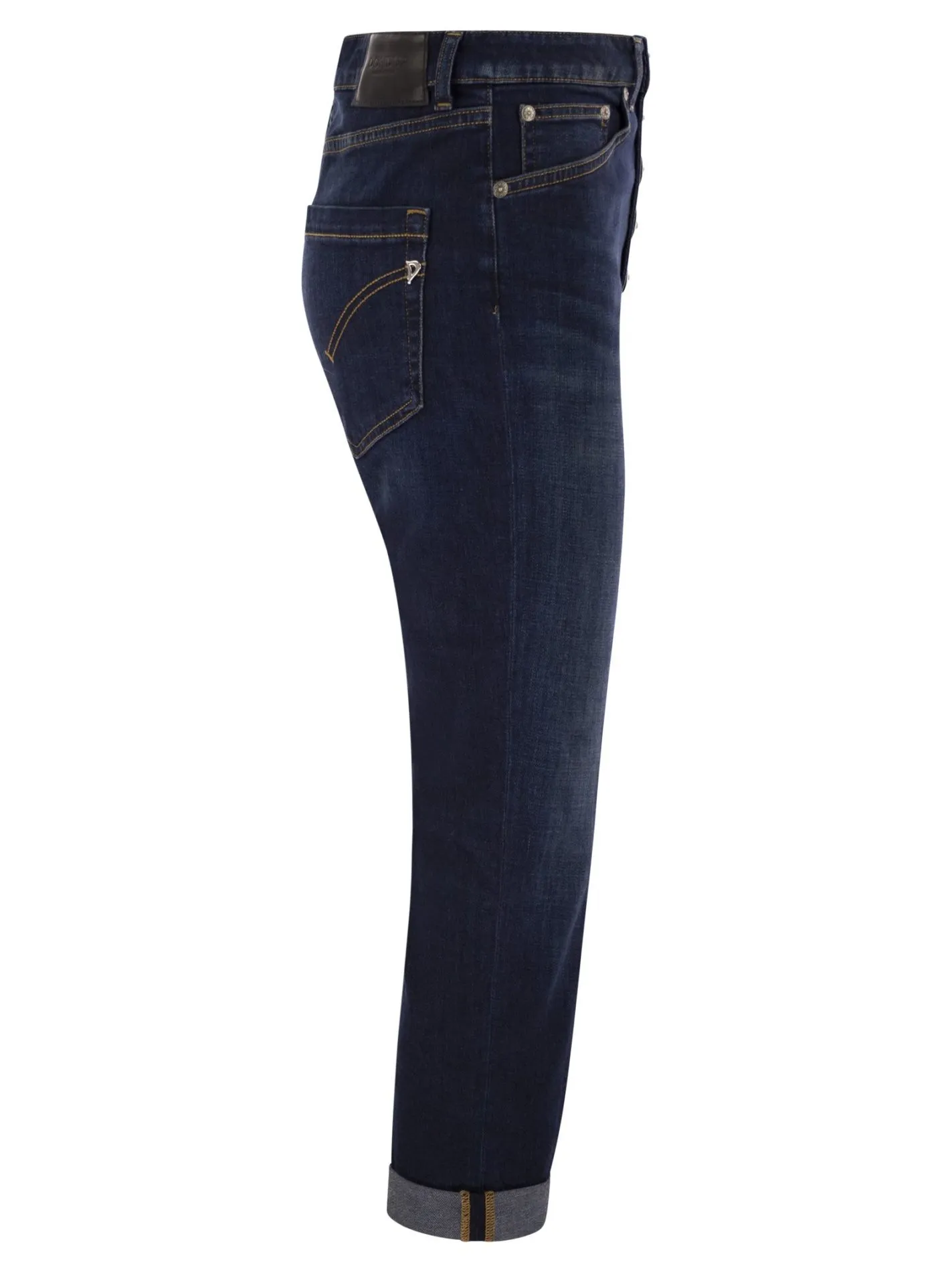 KOONS – Jeans larghi con bottoni gioiello