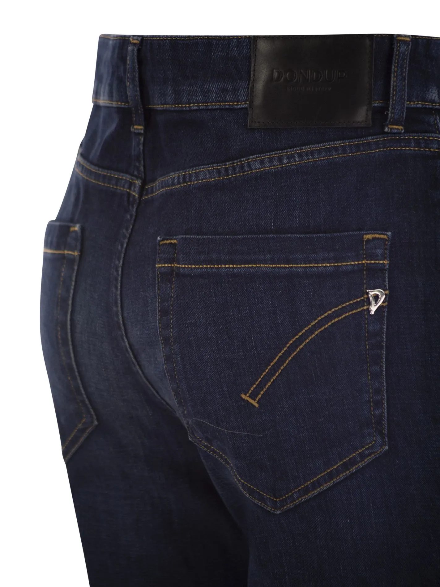 KOONS – Jeans larghi con bottoni gioiello