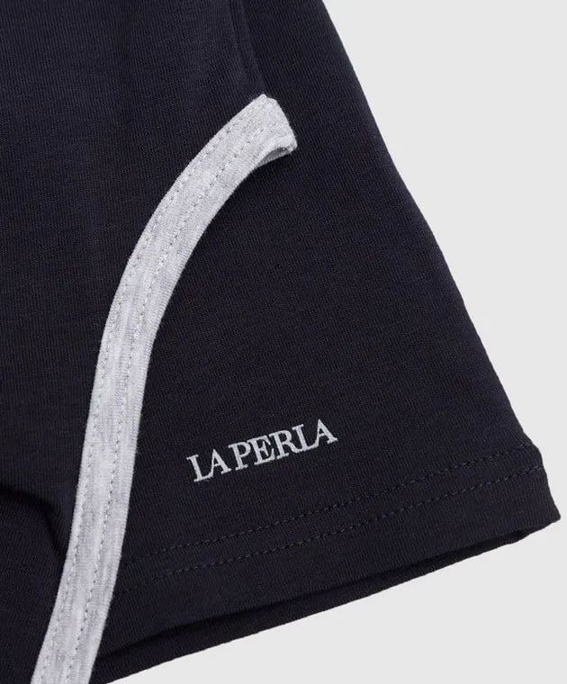LA PERLA Maglietta blu per bambini 54046814