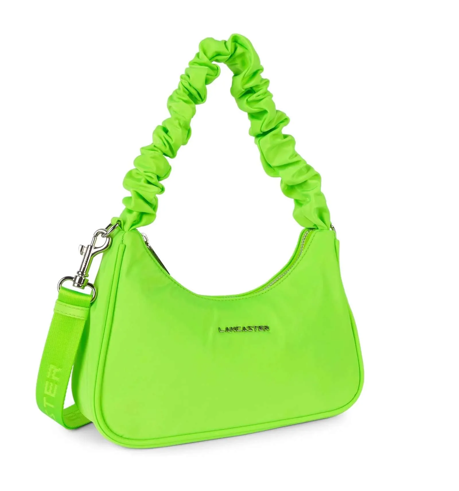 LANCASTER donna borsa baguette verde BASIC CHOUCHOU 510-68-VERTFLUO