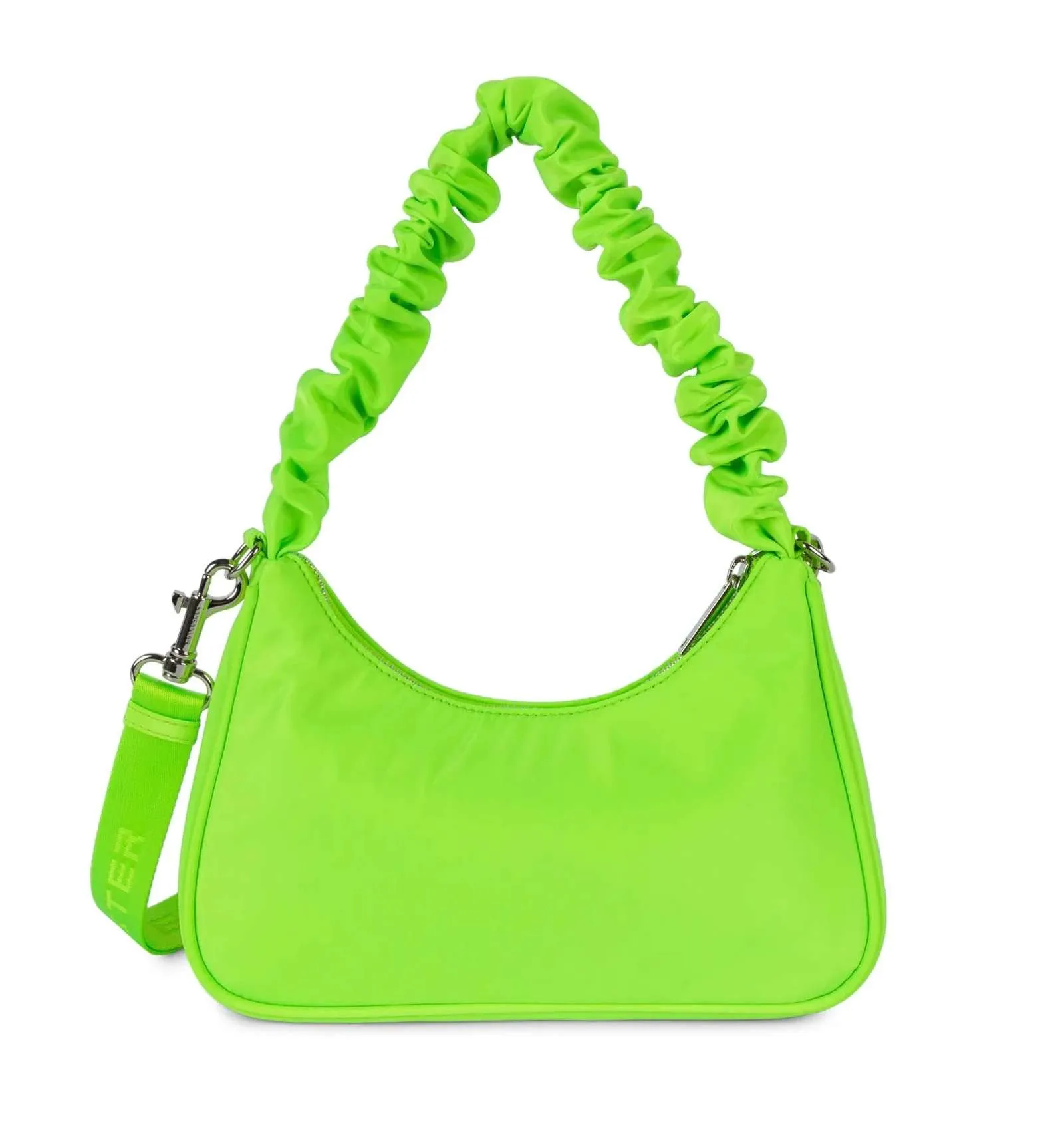 LANCASTER donna borsa baguette verde BASIC CHOUCHOU 510-68-VERTFLUO