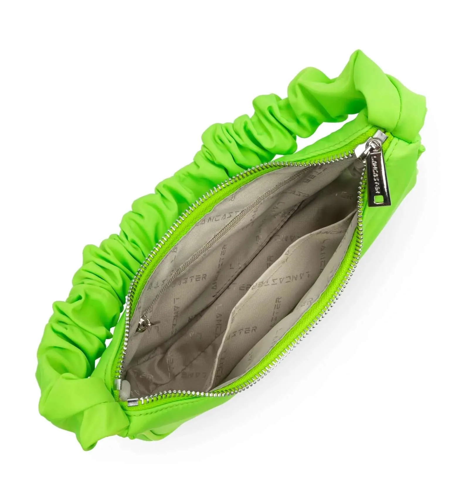 LANCASTER donna borsa baguette verde BASIC CHOUCHOU 510-68-VERTFLUO