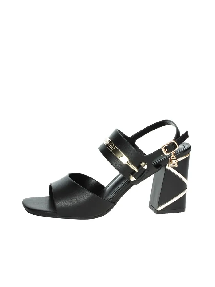 LAURA BIAGIOTTI  SANDALI CON TACCO 8541 NERO