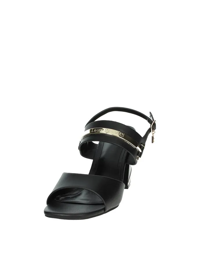 LAURA BIAGIOTTI  SANDALI CON TACCO 8541 NERO